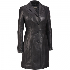 WOMEN LEATHER COAT