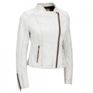 Women Biker Leather Jacket