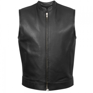 MEN LEATHER VEST
