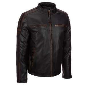 MEN LEATHER JACKET