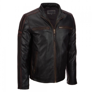 MEN LEATHER JACKET